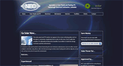 Desktop Screenshot of neclimited.co.uk
